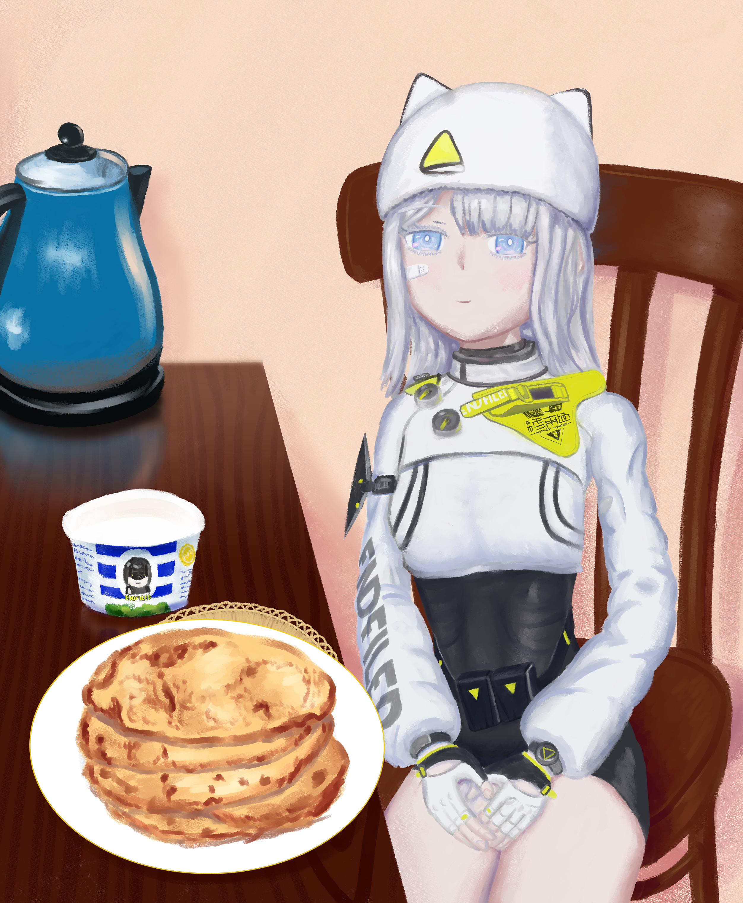 Estella and blini